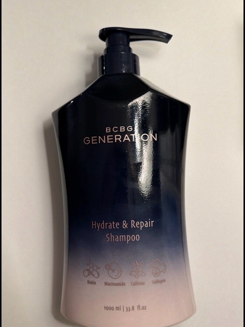 BCBGeneration Hydrate & Repair Shampoo - Navy to Pale Pink Gradient